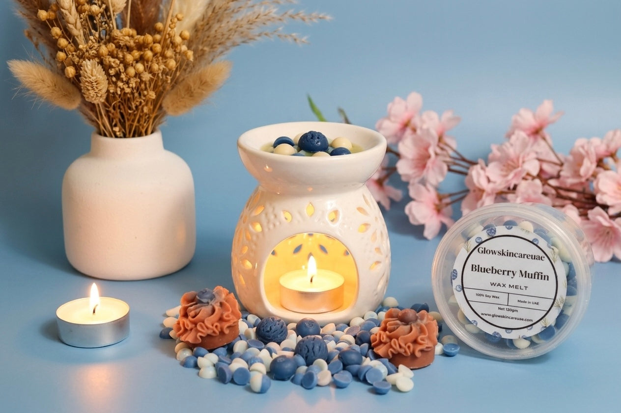 🫐 Blueberry Muffin Wax Melt – Sweet Bakery Home Fragrance (UAE)