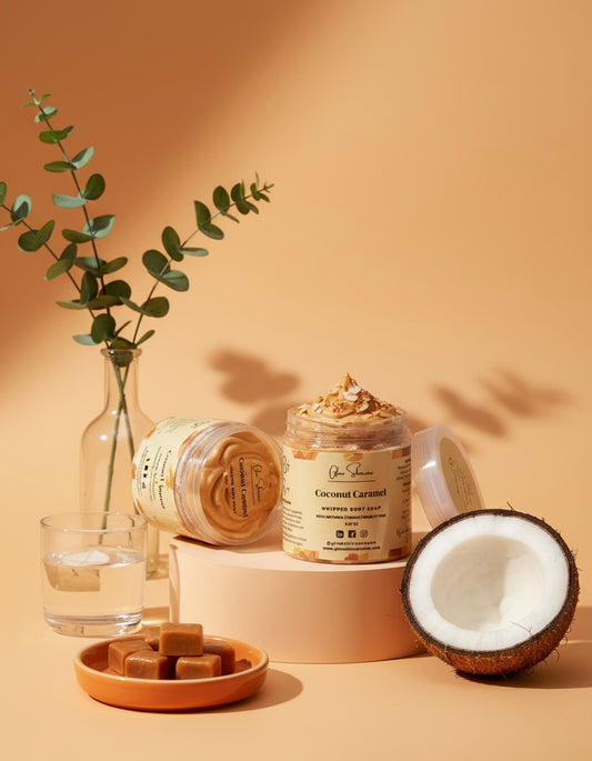 Coconut Caramel Whipped Body Soap – UAE