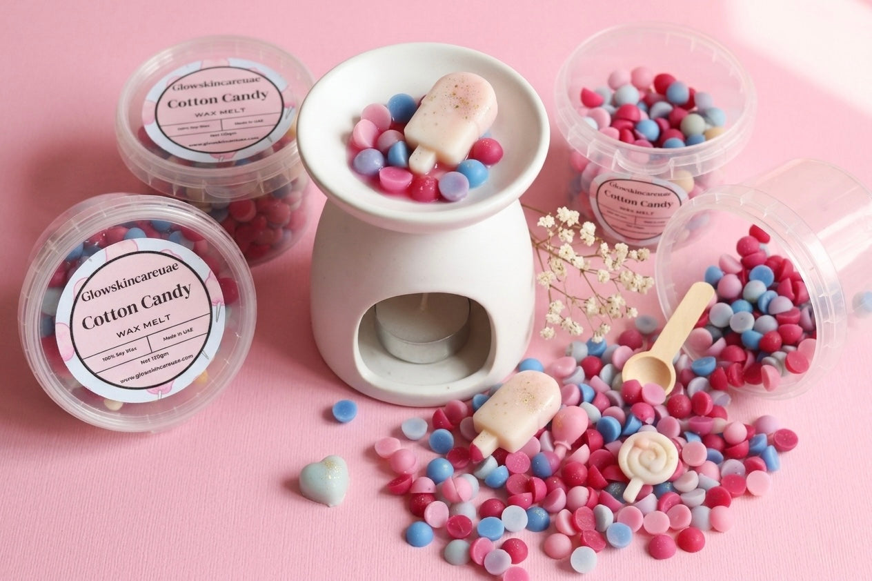 🍬 Cotton Candy Wax Melt – Sweet Candy Floss Home Fragrance (UAE)