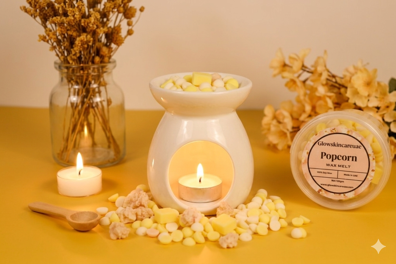 🍿 Popcorn Wax Melt – Buttery Sweet Home Fragrance (UAE)