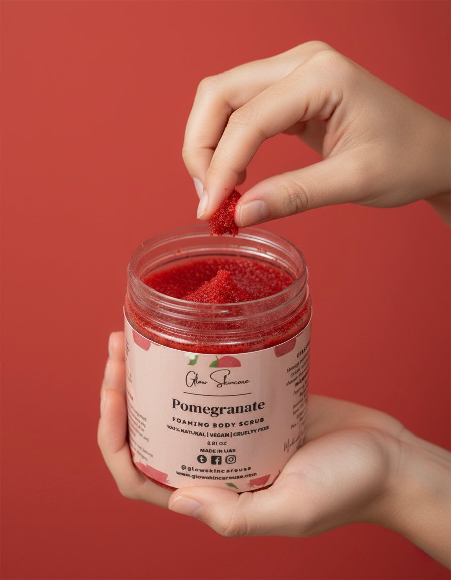 Refreshing Pomegranate Body Scrub – UAE
