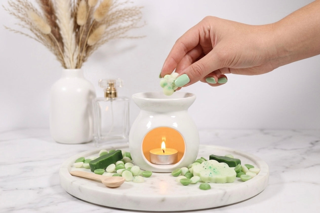 🍃 Mojito Wax Melt – Fresh Lime & Mint Home Fragrance (UAE)