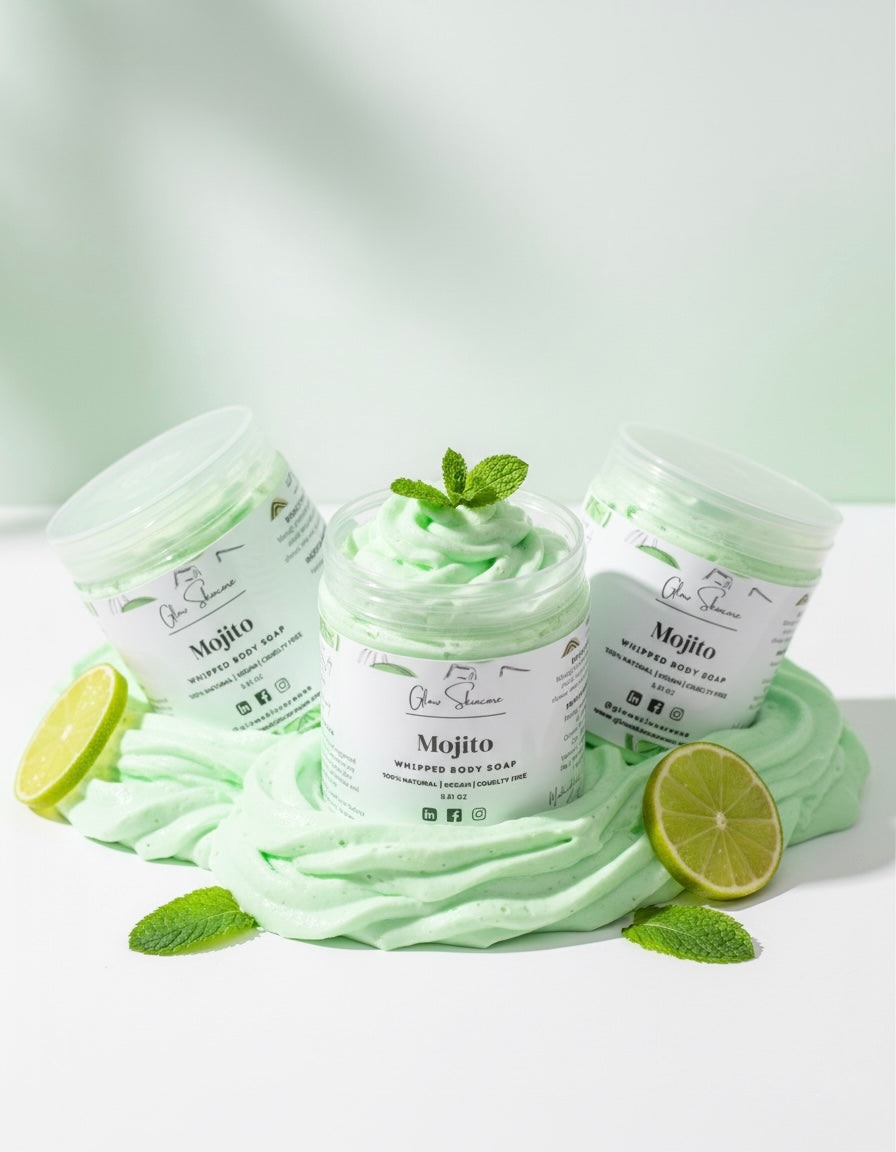 Fresh Lime & Mint Mojito Whipped Body Soap - UAE