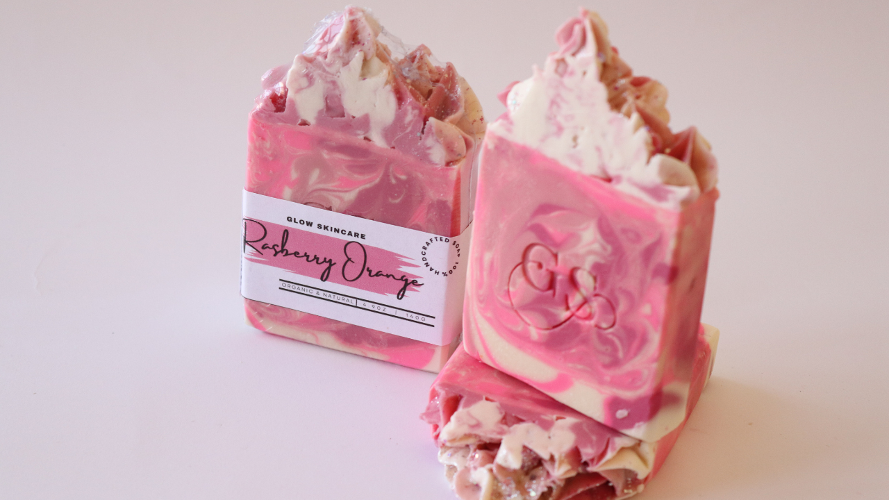 RASPBERRY ORANGE SOAP BAR