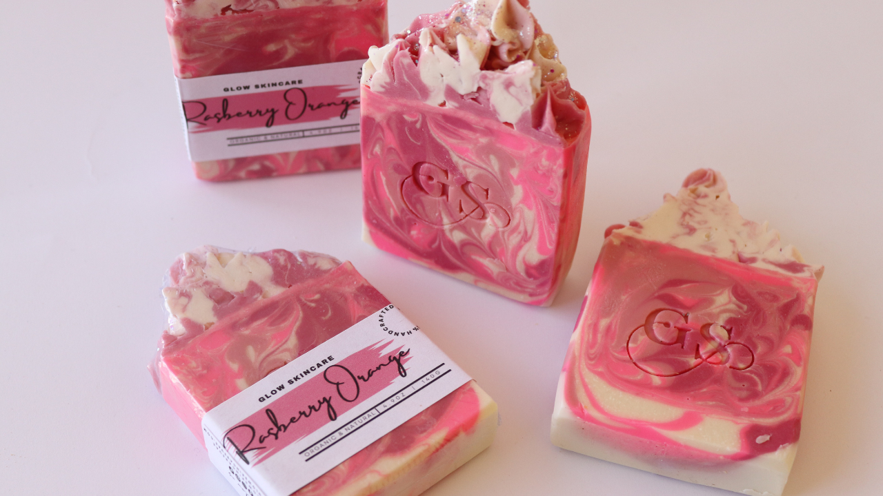 RASPBERRY ORANGE SOAP BAR