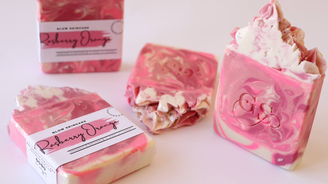 RASPBERRY ORANGE SOAP BAR