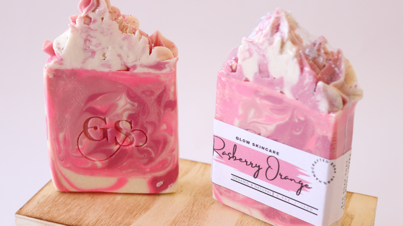 RASPBERRY ORANGE SOAP BAR