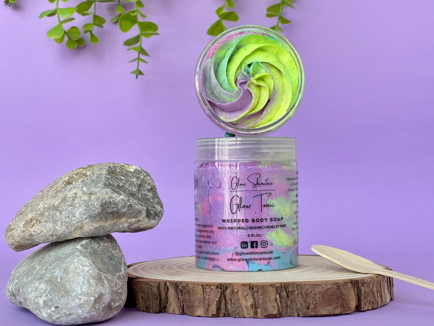 GLOW TONIC WHIPPED BODY SOAP