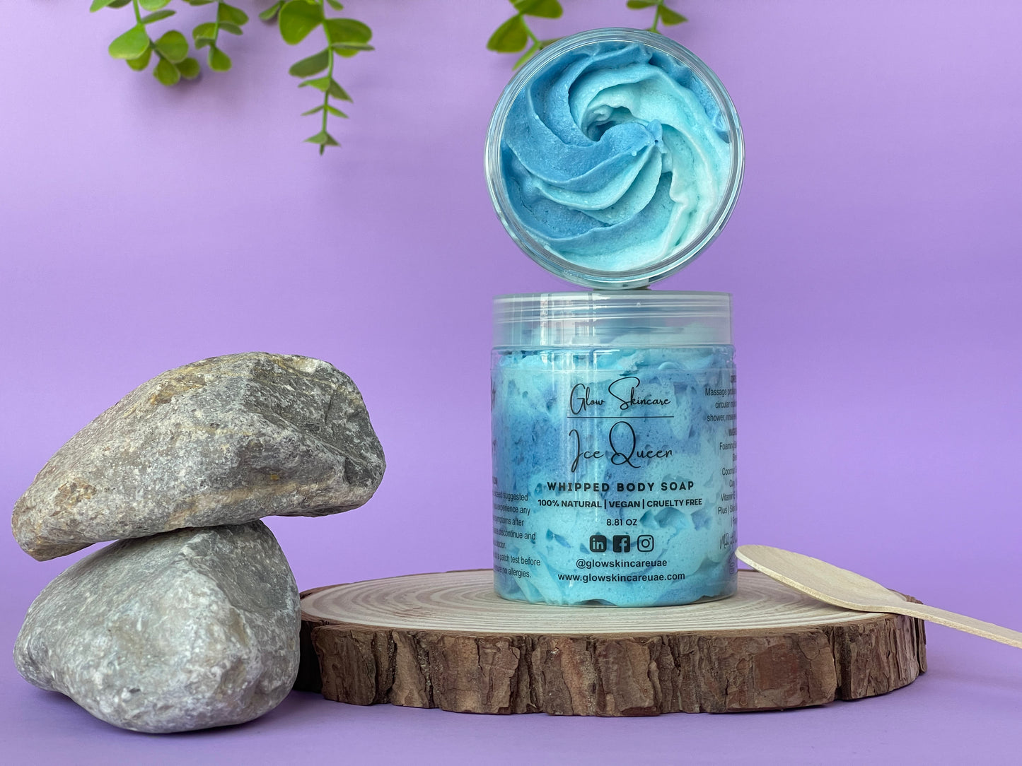 ICE QUEEN WHIPPED BODY SOAP