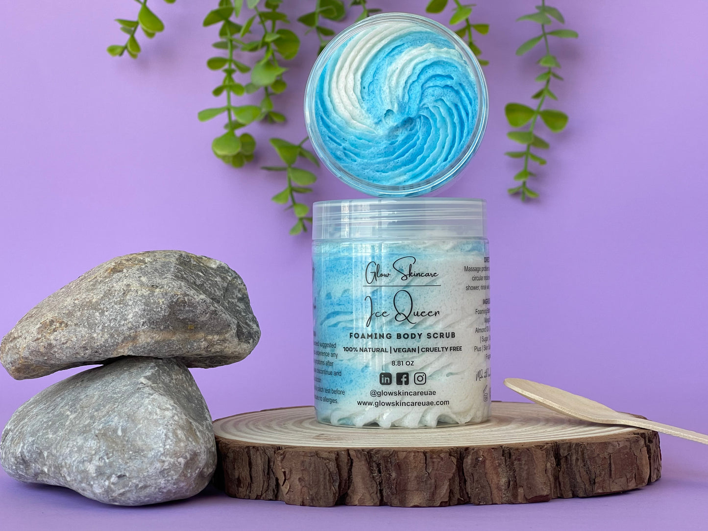 ICE QUEEN FOAMING BODY SCRUB