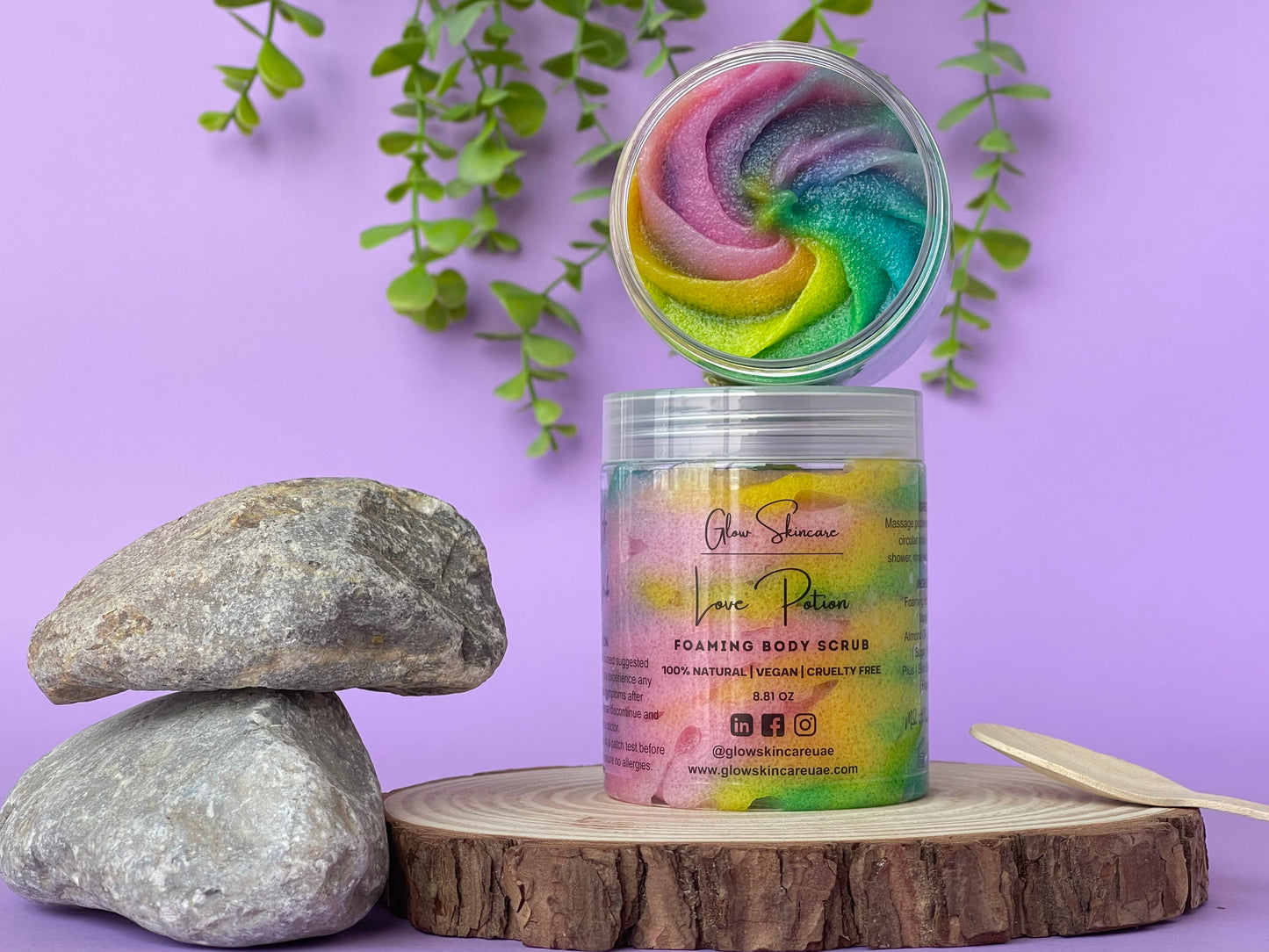 LOVE POTION FOAMING BODY SCRUB