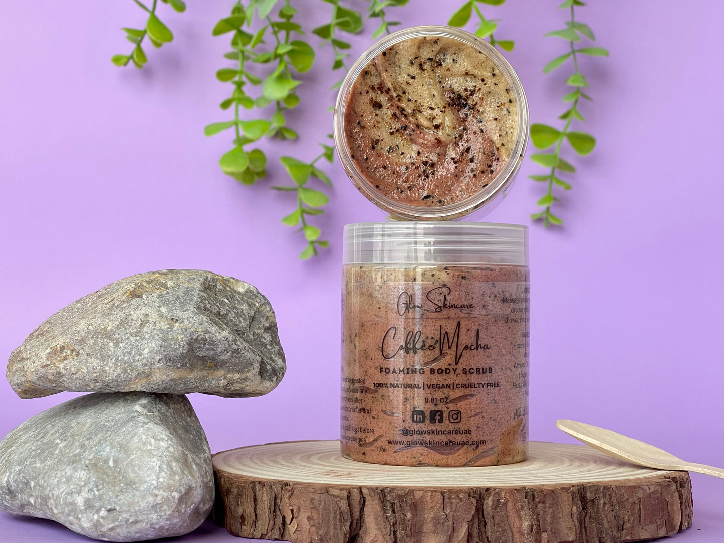 COFFEE MOCHA FOAMING BODY SCRUB