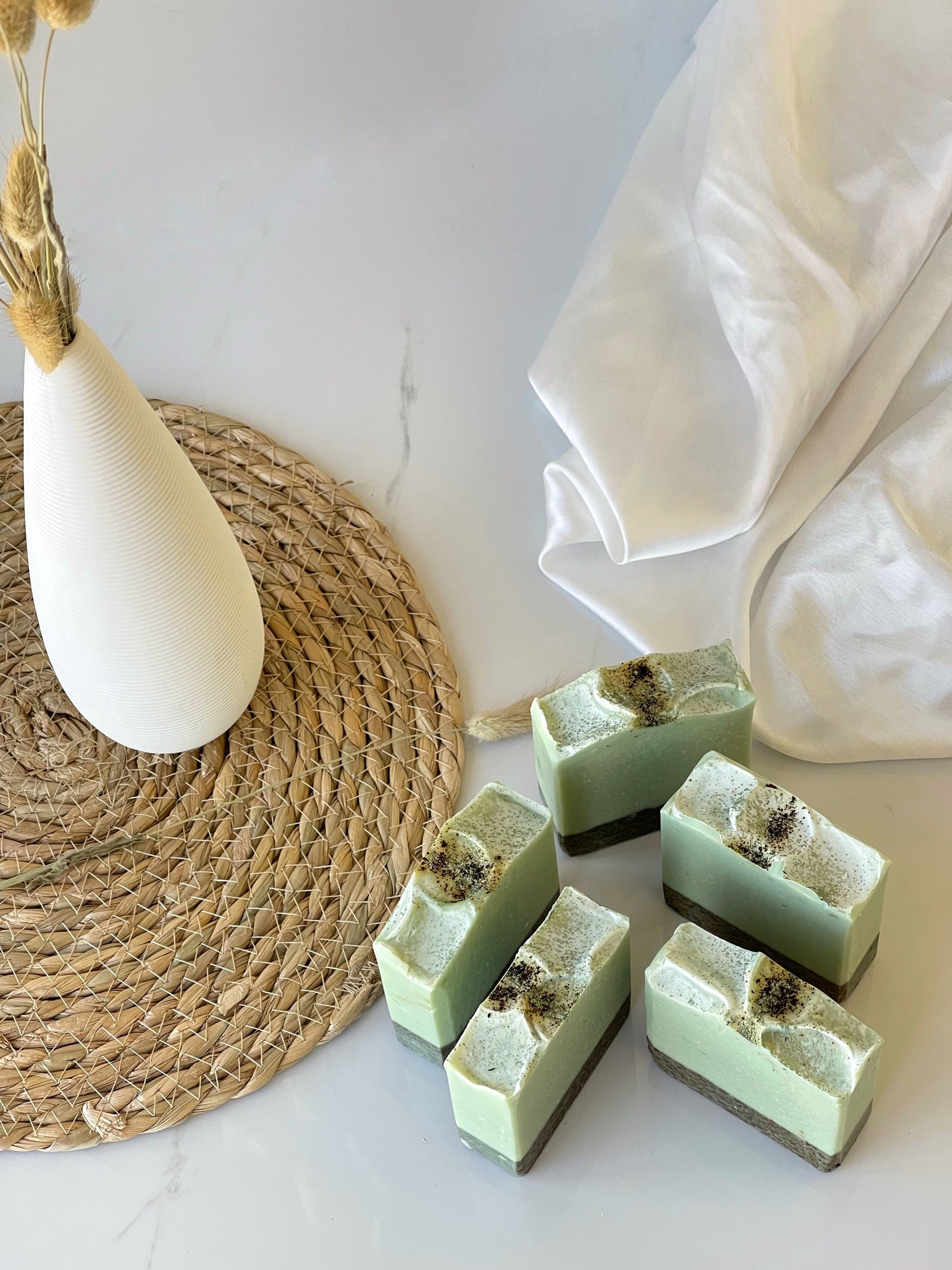 AVOCADO & GREEN TEA HANDMADE ORGANIC SOAP, FAR PACKET