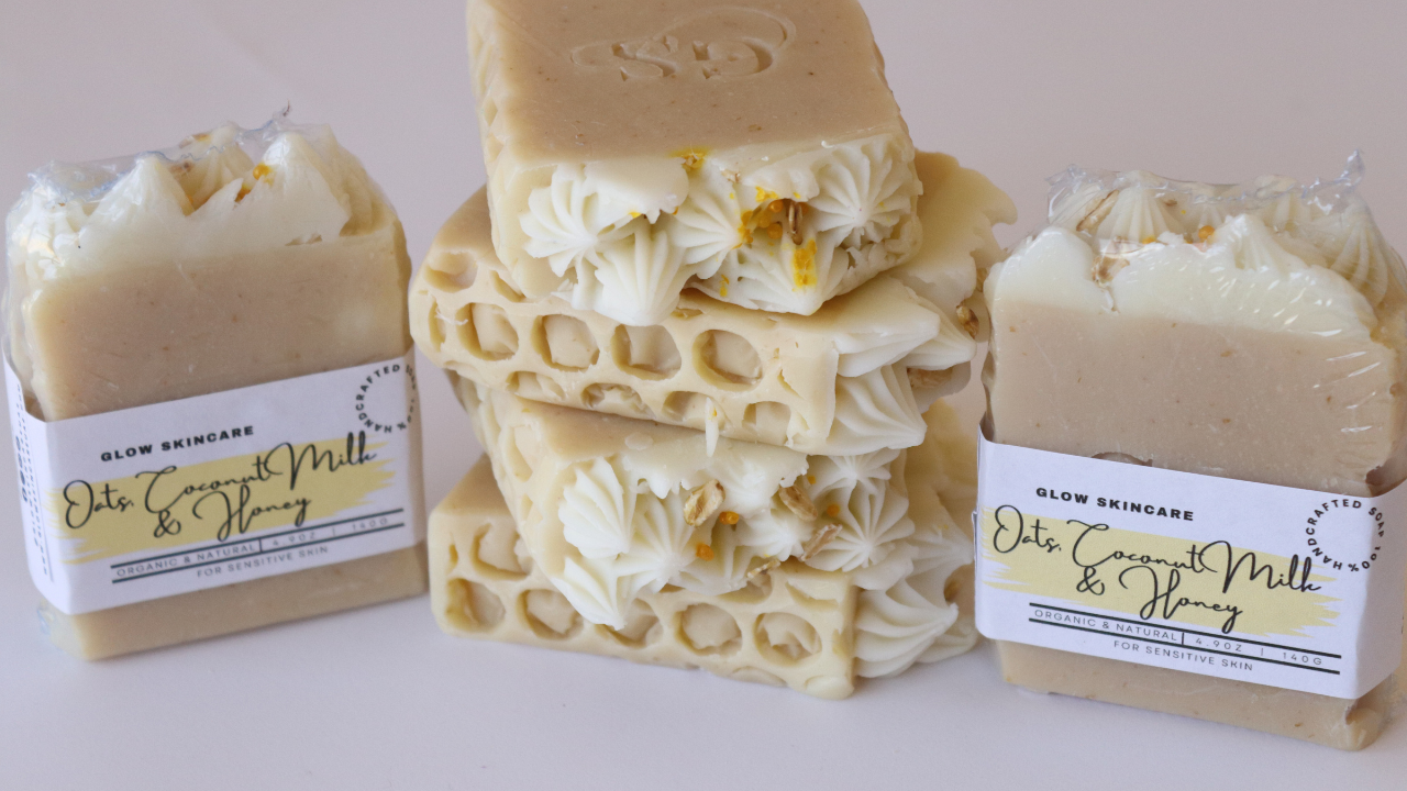 OATS, COCONUT MILK & HONEY SOAP BAR