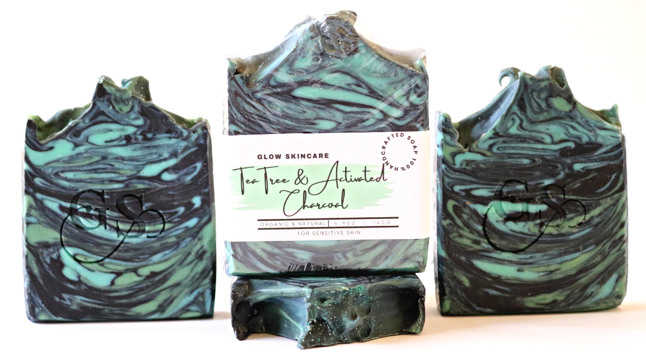 TEA TREE & ACTIVATED CHARCOAL SOAP BAR